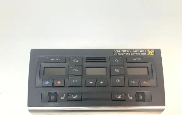 Audi A4 S4 B6 8E 8H Climate control unit 8E0820043J