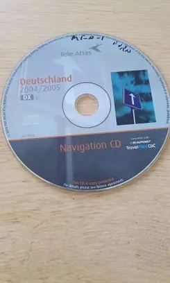Volkswagen PASSAT B5.5 Navigation maps CD/DVD 2005595
