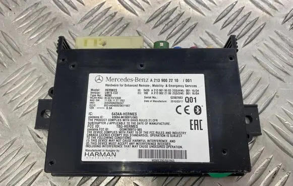 Mercedes-Benz E W213 Other control units/modules A2139002210 A2139019503 A2139022106