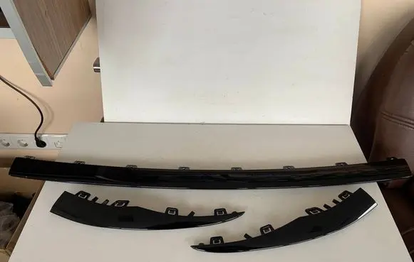 Mercedes-Benz C W205 Front bumper splitter molding A2058858902 A2058859002 A2058859102
