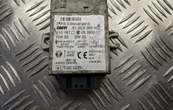 BMW 3 E46 Immobilizer control unit/module 61358382452