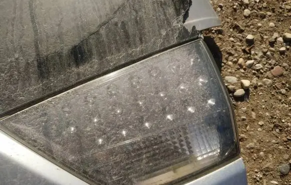 Mitsubishi Outlander Tailgate rear/tail lights