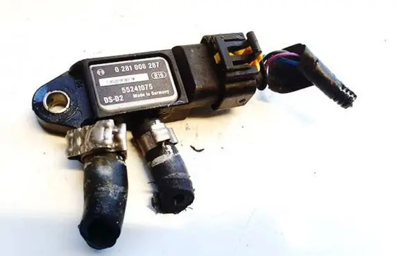 Fiat Doblo Exhaust gas pressure sensor 0281006287 55241075