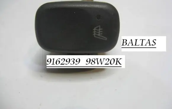 Volvo C70 Seat heating switch 9162939 98W20K