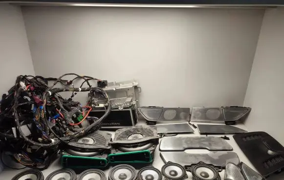 BMW 7 G11 G12 Audio system kit 65126996697 65122622798 65122622879