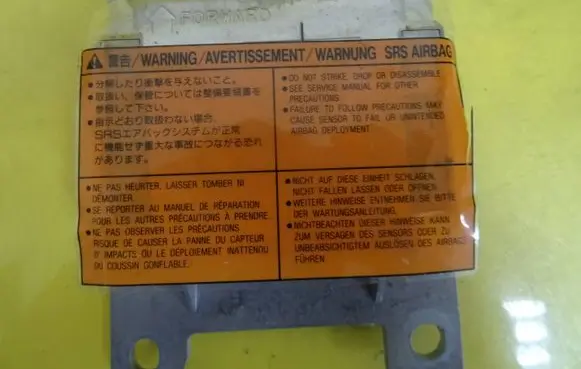 Nissan Almera Airbag control unit/module 988202N400
