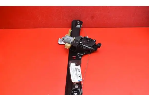 Front door window regulator with motor