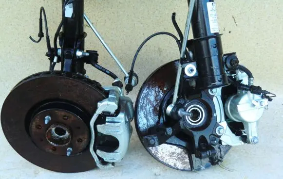 Fiat Bravo Front wheel hub spindle knuckle