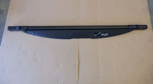 Parcel shelf load cover