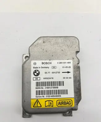 BMW 5 E60 E61 Airbag control unit/module 6912755 31691275500B 0285001458