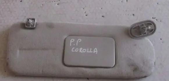 Toyota Corolla E120 E130 Sun visor