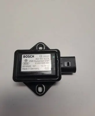 Audi A4 S4 B6 8E 8H ESP acceleration yaw rate sensor 8E0907637A 0265005245