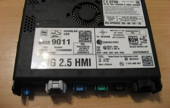 Cadillac CT6 GPS navigation control unit/module 84089011 7515400367 DA0088390