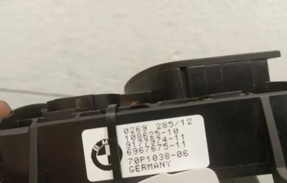 BMW X5 E70 Ignition lock 6967675 9277974 026928512