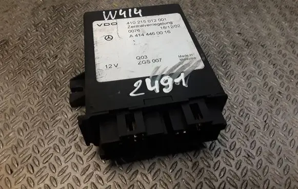 Mercedes-Benz Vaneo W414 Door central lock control unit/module A4144460016 4144460016