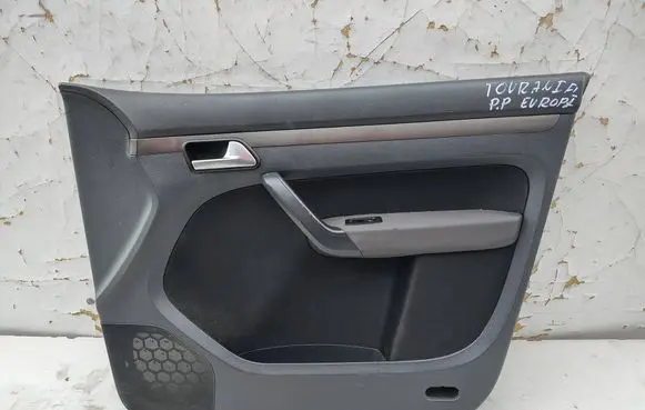 Volkswagen Touran I Front door card panel trim 1T12867012012