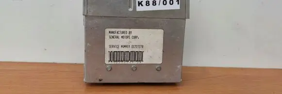 Opel Kadett E Other control units/modules 01227278