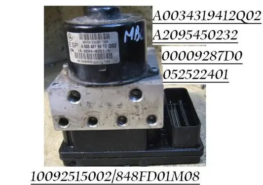 Mercedes-Benz C W203 ABS Pump 052522401 A2095450232