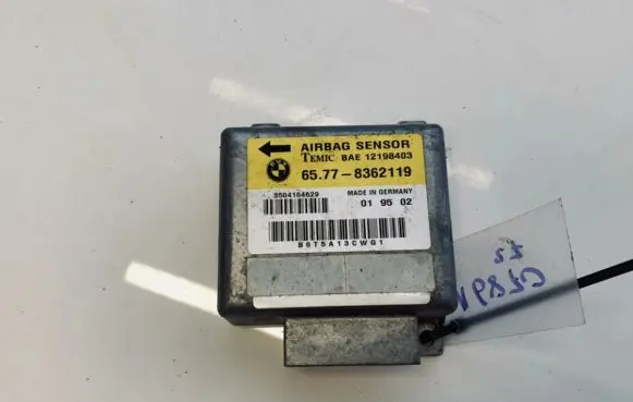 BMW 7 E38 Airbag control unit/module 65778362119 6577-8362119