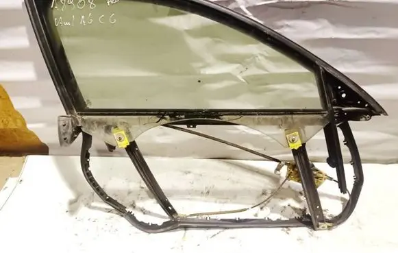 Audi A6 S6 C6 4F Sliding door window regulator with motor 4F0837462A