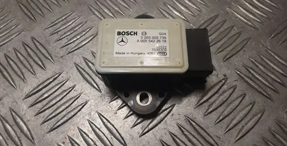 Mercedes-Benz E W212 ESP acceleration yaw rate sensor 0265005735 A0055422618