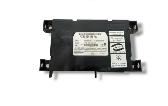 Jaguar XF X250 Bluetooth control unit module AX2310F845AA 001EAE525032 260000991992