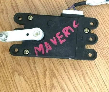 Ford Maverick Air flap motor/actuator HB161GE4V-02