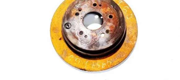 Honda CR-V Rear brake disc neventiliuojamas