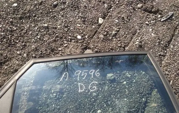 Seat Ibiza IV (6J,6P) Rear door window glass as2