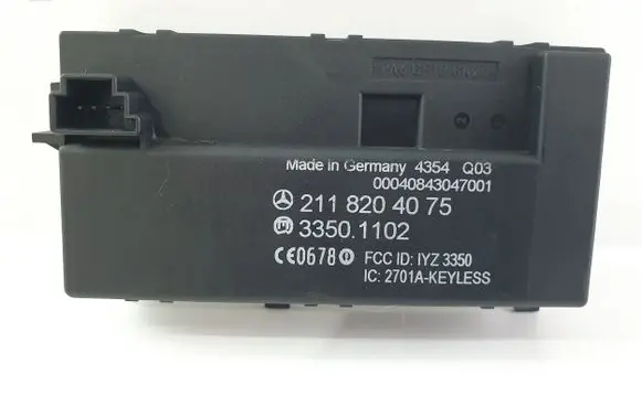 Mercedes-Benz CLS C219 Keyless (KESSY) go control unit/module 2118204075