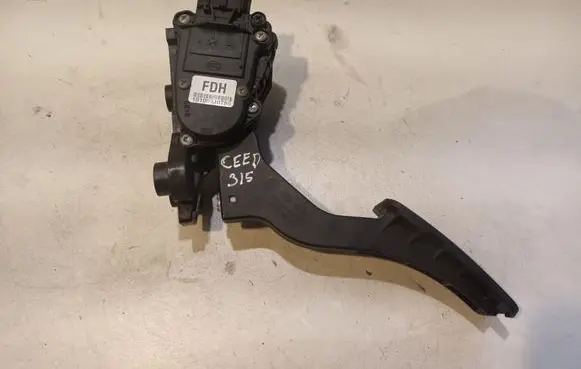 Accelerator throttle pedal
