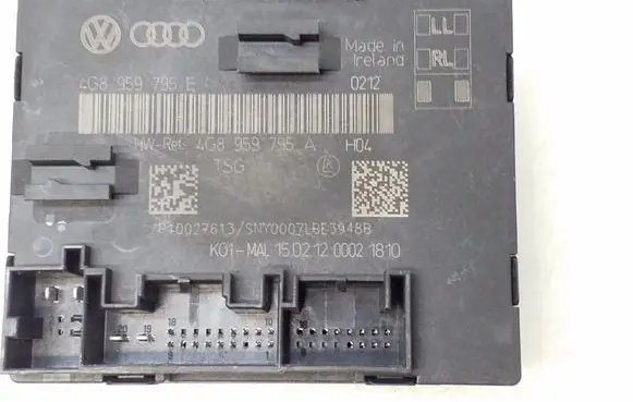 Audi A6 S6 C7 4G Door control unit/module 4G8959795E 4G8959795A
