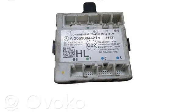Mercedes-Benz C W205 Other control units/modules A2059004421 A2059010407 A2229025411