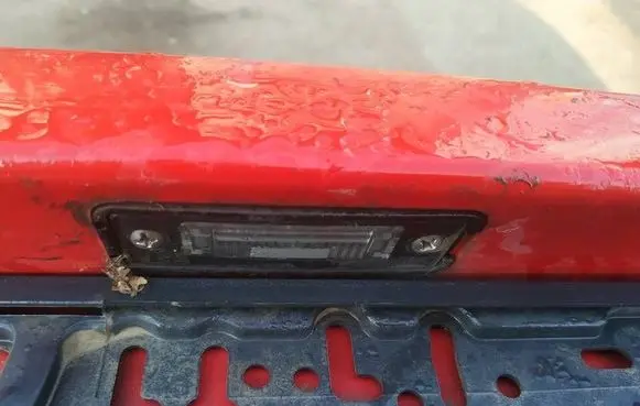 Volkswagen Golf IV Number plate light