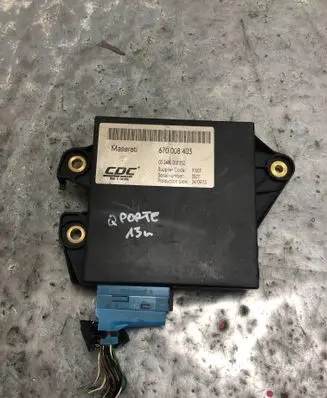 Maserati Quattroporte Suspension control unit/module 670008403BILI 670008403