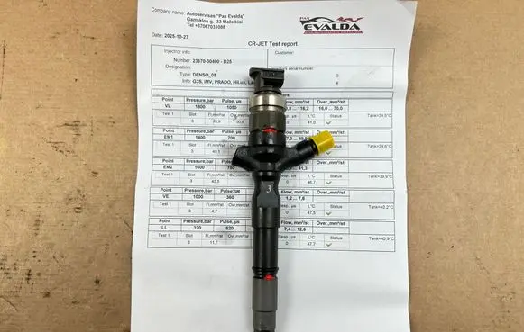 Toyota Hilux (AN10, AN20, AN30) Fuel injector 2367030400