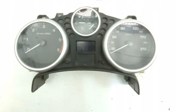 Peugeot 207 Speedometer (instrument cluster) 9666898680