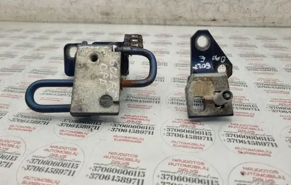 Front door hinge set