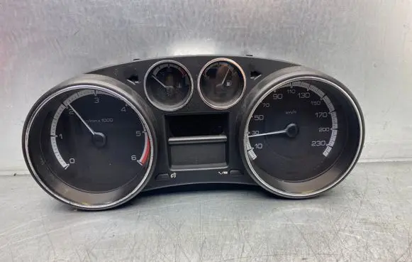 Peugeot 308 Speedometer (instrument cluster) 554001550310 9665107480 503001550311