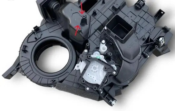 Peugeot 2008 II Interior heater climate box assembly 9840568380