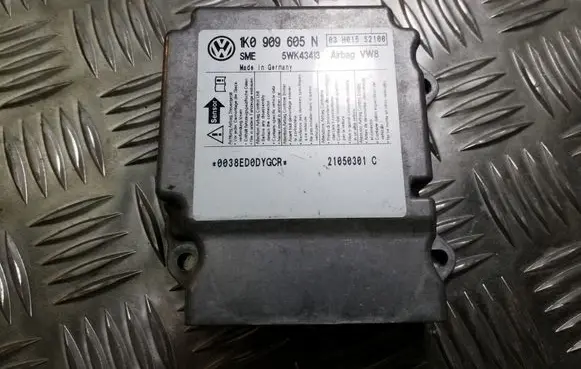 Volkswagen Golf V Airbag control unit/module 1K0909605N