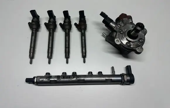BMW 3 E90 E91 Fuel injection system set 0445110289 7798446 0445214182