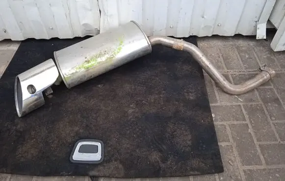 Jaguar XJ X351 Muffler/silencer AW935230AD
