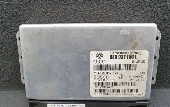 Audi A4 S4 B6 8E 8H Gearbox control unit/module 8E0927156L 0260002810