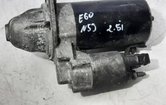 BMW 5 E60 E61 Starter motor 07125534 20071009 0001180002