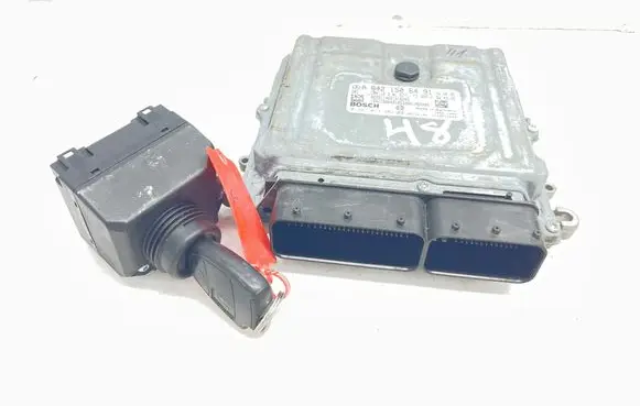 Mercedes-Benz ML W164 Engine ECU kit and lock set 1645450708 A6421506491 0281013382