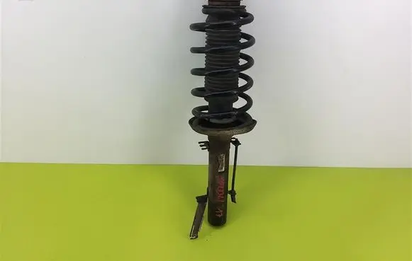 Front shock absorber with coil spring