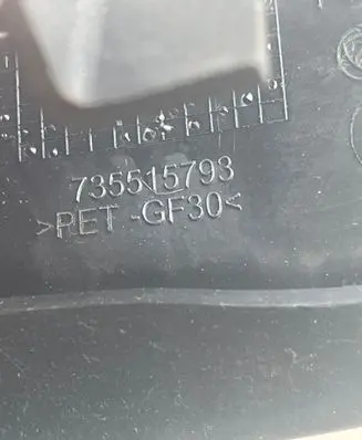 Fiat Doblo Engine bonnet (hood) release handle 735515793