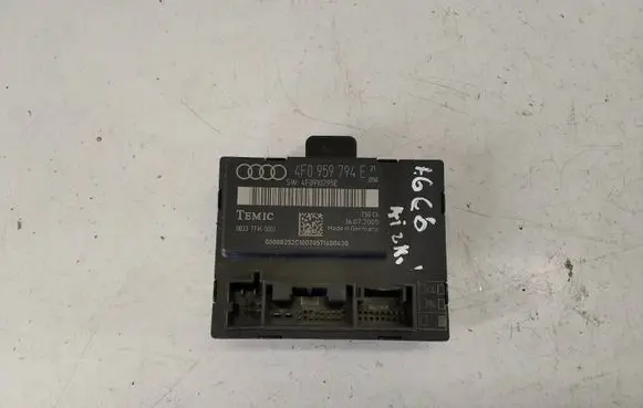 Audi A6 S6 C6 4F Door control unit/module 4F0959794E 4F0910795E 0033TFK0001