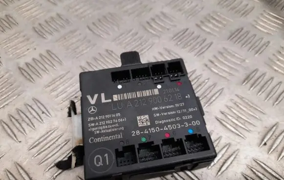 Mercedes-Benz C W204 Door control unit/module A2129006218 2129006218